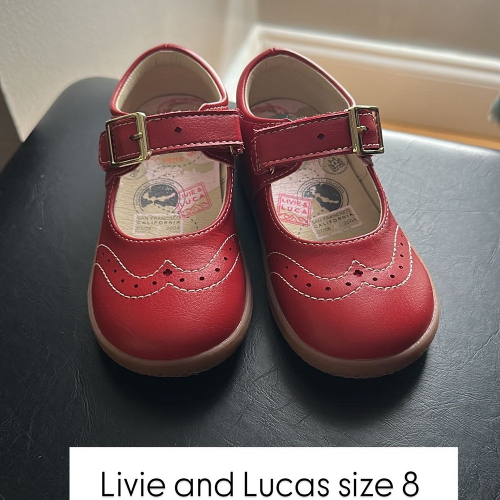 Livie & Luca Cherry Red Dress Shoes